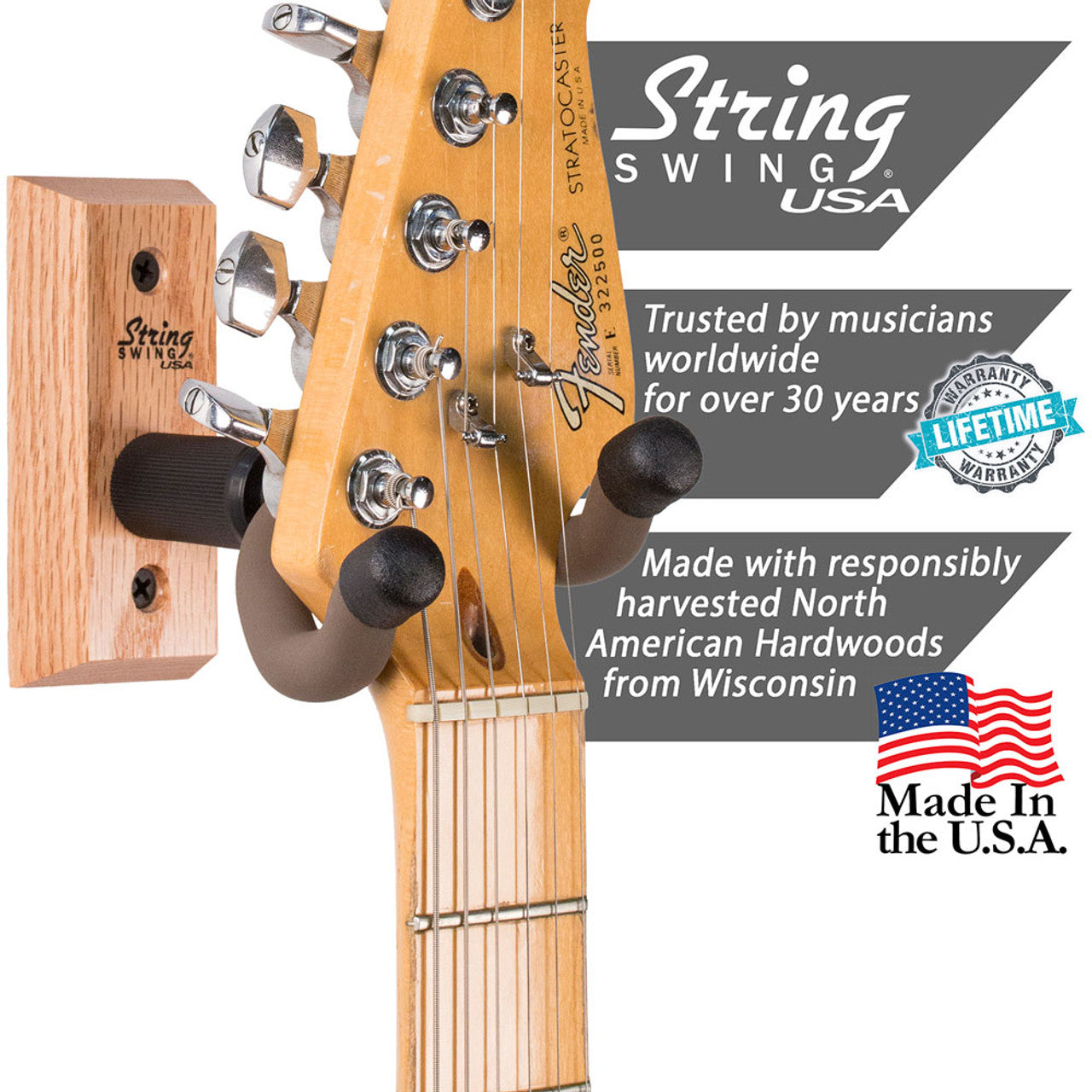 String Swing Guitar Wall Hanger